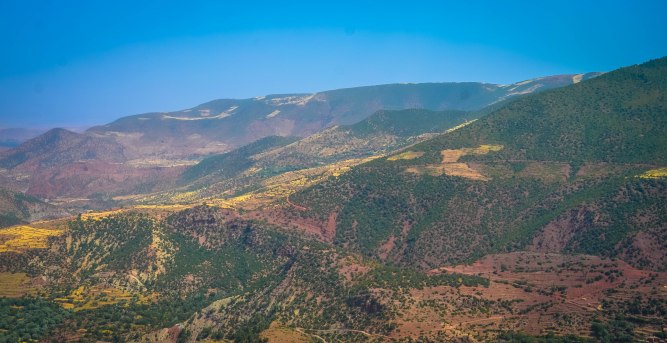 Pretty Atlas Mountain scenery