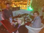 Celebrating Maria's birthday in Tangier