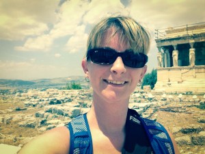 Me, my selfie and I at the Acropolis in Athens