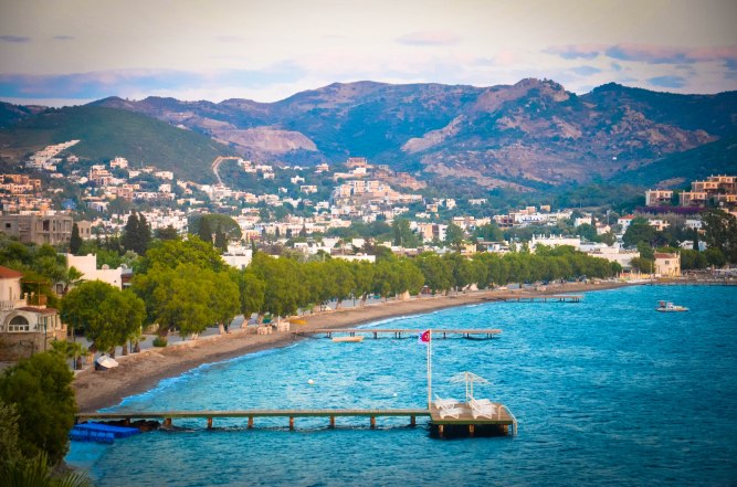 Bodrum, Turkey at sunrise