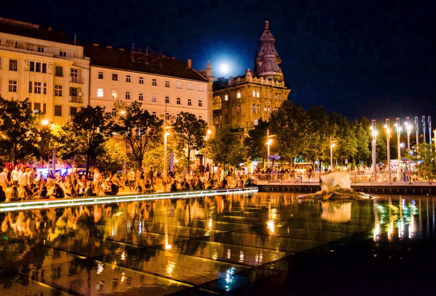 Nighttime, Budapest, Hungary